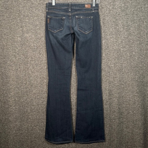 PAIGE Canyon Boot Jeans Women's 26 Dark Wash Bootcut Stretch Denim - Picture 5 of 13